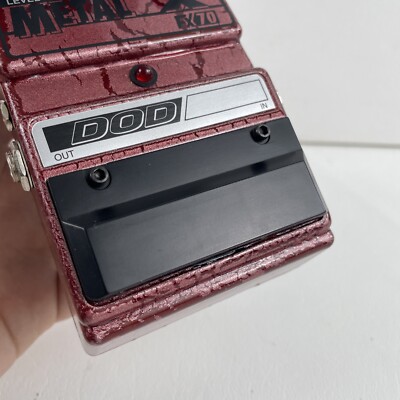 🔥DOD FX70 Metal X Distortion Guitar Effect Pedal 575264 VTG