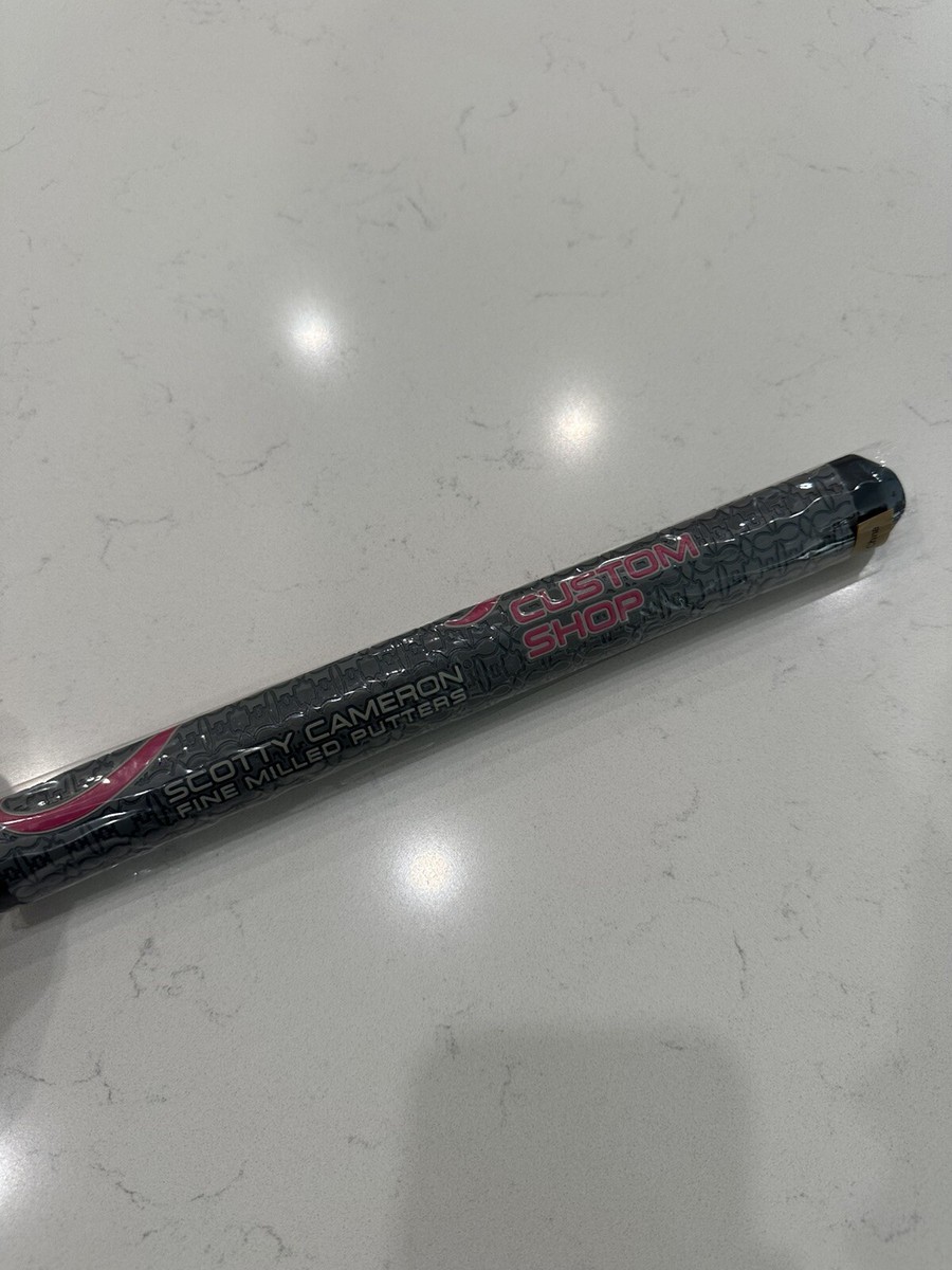 ①Scotty Cameron Large Paddle Grip Pink NEW Scotty Cameron Large Paddle Putter Grip - Gray / Pink | eBay