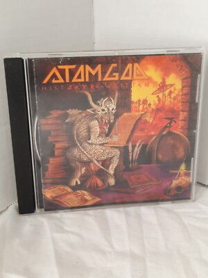 ATOM GOD History Re-Written CD 1992 Thrash Metal Pro 026 RARE