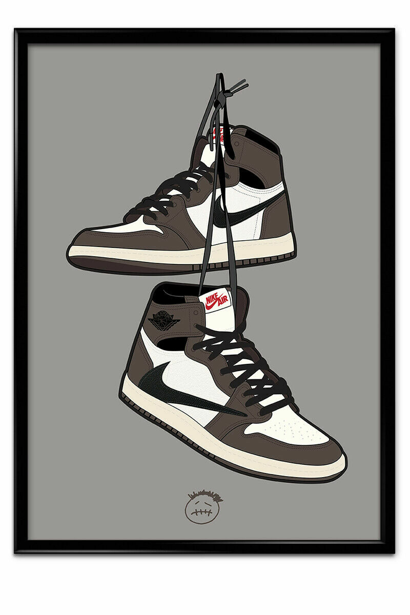 travis scott jordan poster