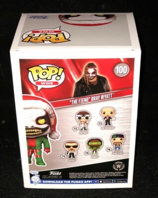 FUNKO POP! WWE THE FIEND BRAY WYATT GITD WALMART EXCLUSIVE #100 IN