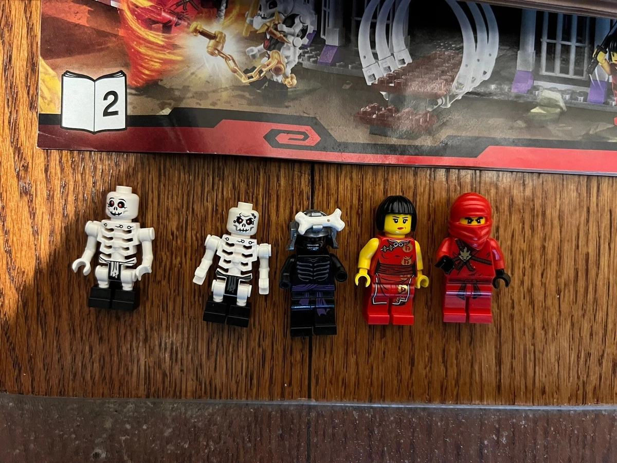 LEGO NINJAGO Garmadon s Dark Fortress 2505 Few Small pieces Missing