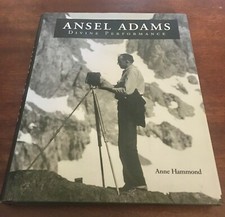 ANSEL ADAMS - DIVINE PERFORMANCE, 2002 HC, 1st edition 1st printing, SIGNED NOTE