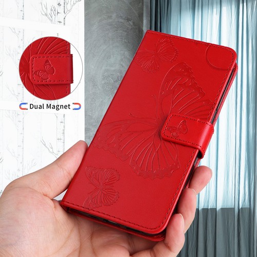 Butterfly Leather Wallet 3D Phone Case for Xiaomi 14 13C Redmi Note 12R 13 K70e - 第 7/20 張圖片