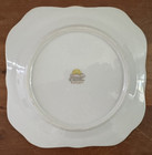 Vtg Set Of 4 Kikusui Bone China 7 3/4" Square Salad Plates KIK14  Made In Japan — photo 9