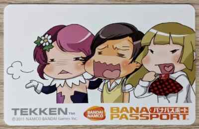 Unused Bandai Namco BANAPASSPORT Card Tekken Tag Tournament 2