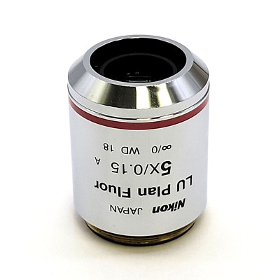 Nikon Microscope Objective LU Plan Fluor 5x BD