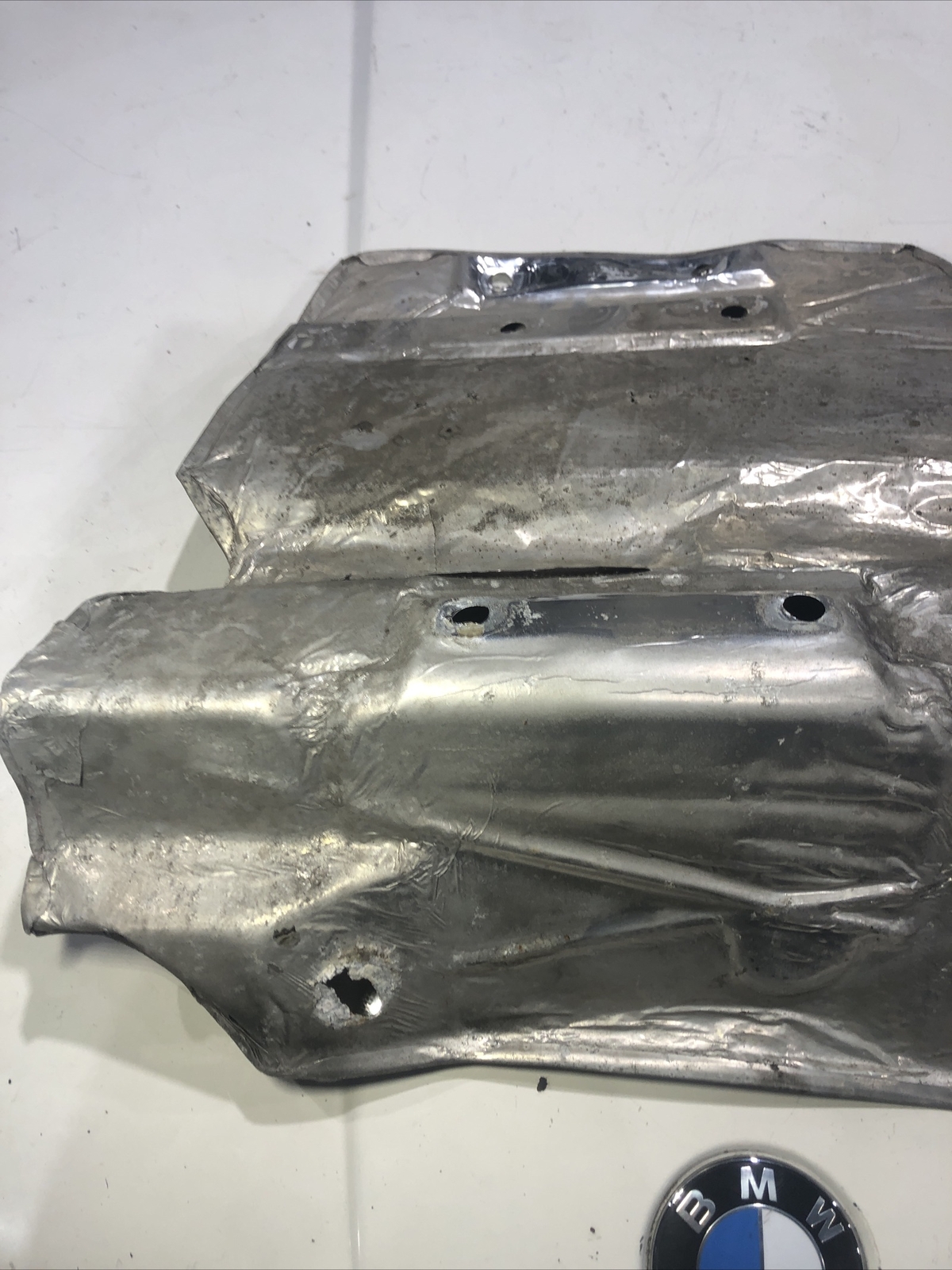 OEM BMW E36 3series Coupe VERT Muffler Rear Silencer Heat Shield Guard 9499 eBay