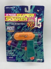 New Larami Super Soaker XP 15 Xtra Power Water Gun Pocket Size 1997