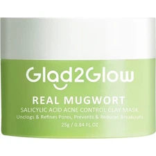 Salicylic Acid Anti-Aging Acne Redness Pores Dull Skin GLAD2GLOW Mugwort 30g