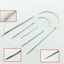 3 Set Hand Repair Upholstery Glover Carpet Leather Curved Canvas Sewing Needle