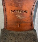 BONTONI Men's “Principe” Black Leather Penny Loafers UK 8 US 9 EU 42 ($1,125) — photo 9