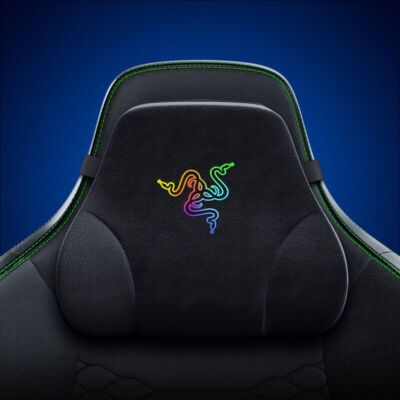 Razer Chroma RGB Neck Support Head Cushion Fit Fujin Enki X Gaming Chair