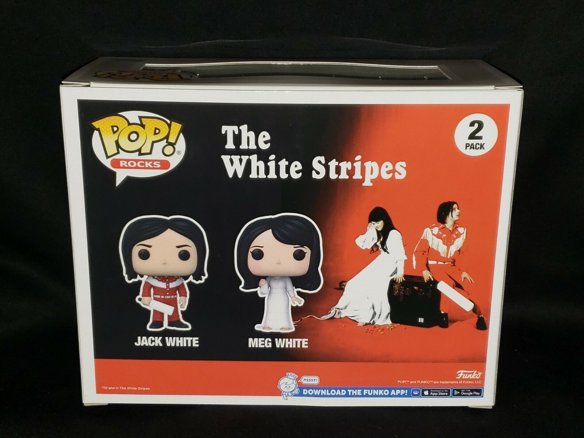 FUNKO POP! ホワイトストライプス ジャック&amp;メグ White Stripes Jack & Meg Funko Pop New | eBay