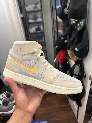 Size 11 - Air Jordan 1 Zoom Comfort 2 High Light Orewood Citrus