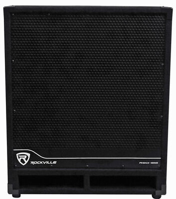 Rockville RBG18S 18'' 2000 Watt Active Powered PA Subwoofer w/DSP+Limiter Pro/DJ