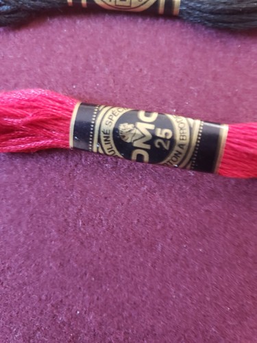 Lot of 25 Cotton Thread DMC #25. 25 assorted colors. New Price! - Picture 2 of 4