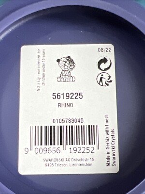 Swarovski Lovlots Rocky the Rhino 5619225. New in box. | eBay