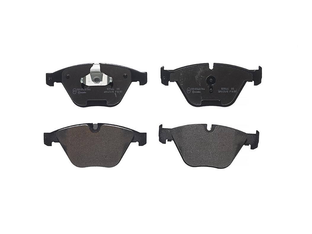 Brembo Brake Pad P06081 FMSI Number D1260-7799; Low-Metallic; Set  