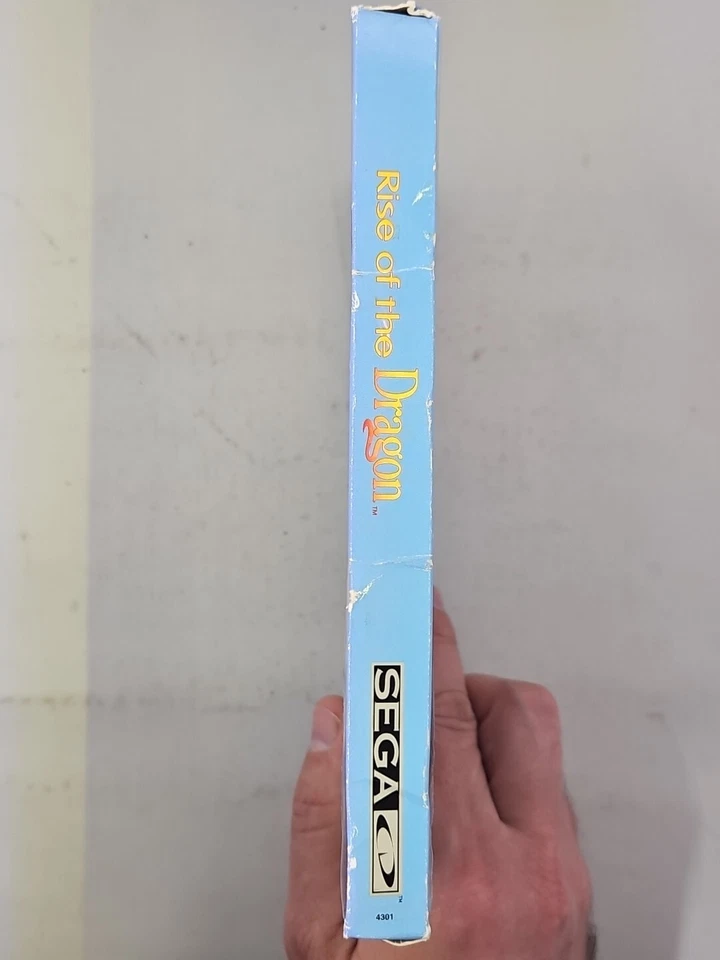 RISE of the DRAGON SEGA CD НОВЫЙ КАРТОННЫЙ ВЫПУСК ПОДЛИННЫЙ SEGA CDX РЕДКИЙ - Изображение 3 из 4