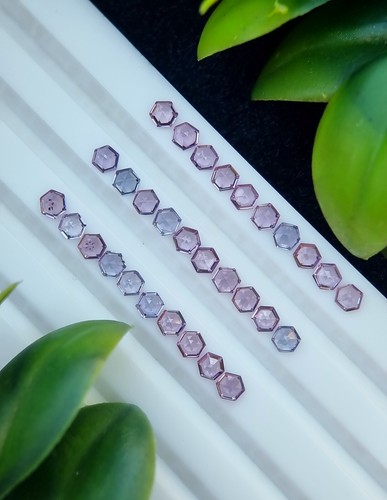 Lote de piedras preciosas espinela calibradas naturales sin tratar sueltas | de Afganistán - Imagen 8 de 11