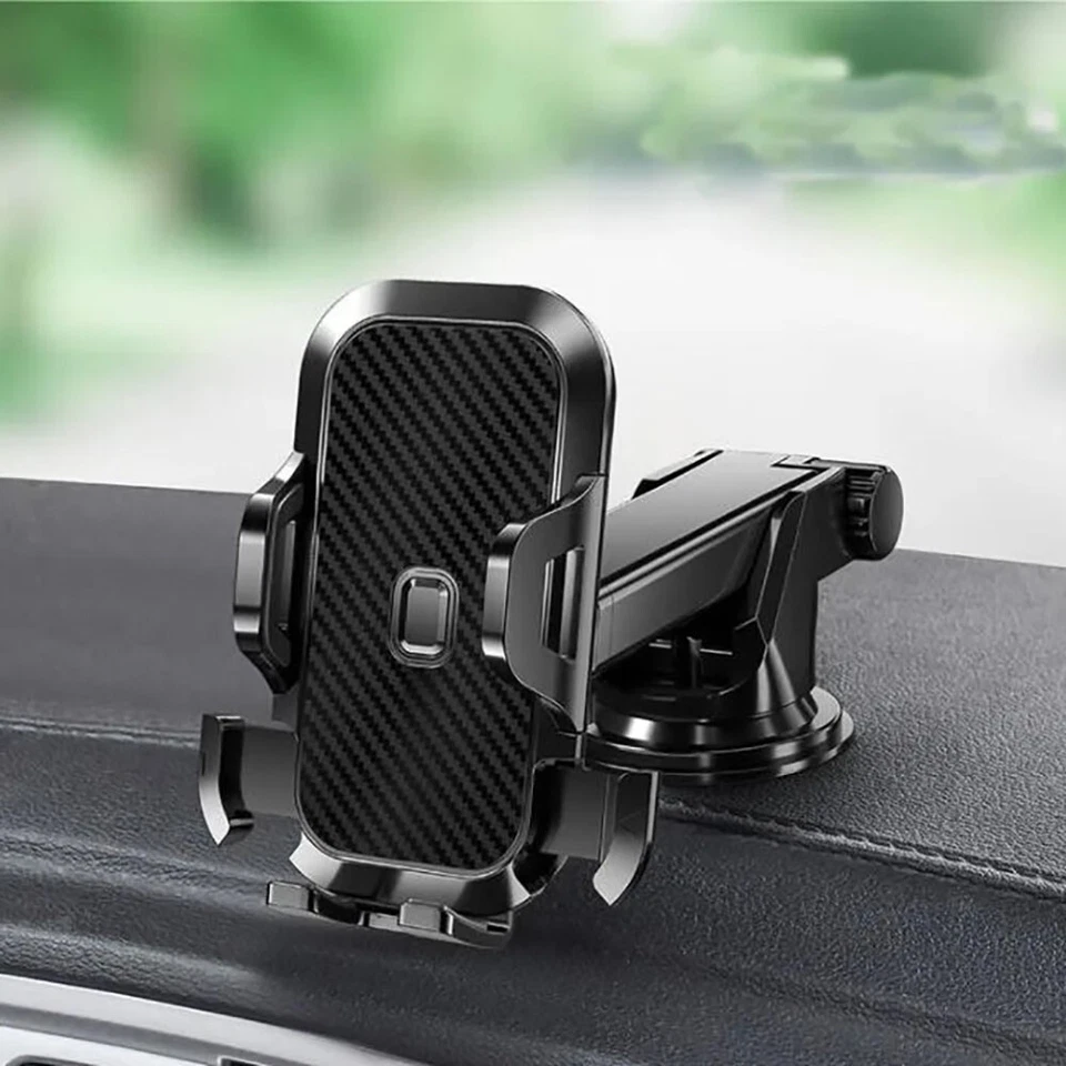 Car Phone Mount Holder Adjustable Dashboard Windshield Mount For All Model Phone - Image 4 of 4