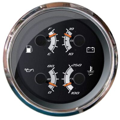 Faria Platinum 4'' Multi-Function Fuel/Oil Pressure/Water Temp #22014