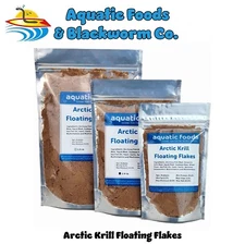 Arctic Krill Flakes for Cichlids ALL Tropicals, Marine Fish and Pond Fish. WL