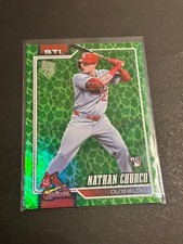 2026 Topps Series 1 - Nathan Church #24 Holiday Foil RC