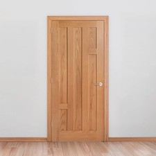 B-Grade Oak Internal Fully Finished Stamford 5 Panel Door (124075)