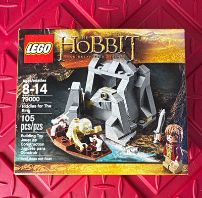 LEGO The Hobbit 79000 Riddles for the Ring 105pc Set Box Bilbo Gollum
