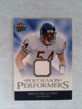 2006 Fleer Ultra - Brian Urlacher UPP-BU Postseasn Performers Patch