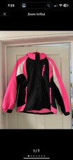 The Children s Place Girls Black and Pink Coat Size XL 14