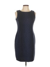 Nine West Women Blue Cocktail Dress 10
