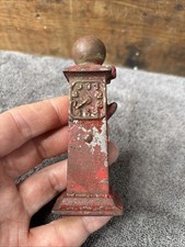 ARCADE Antique clock-face gas pump for the A-Frame Service Station Oil Gas Auto