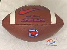 Used Nike Vapor Elite SMU Mustangs Team Issue Game College Football Ball D