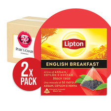2er Pack - Lipton Schwarztee English Breakfast 2x 46g