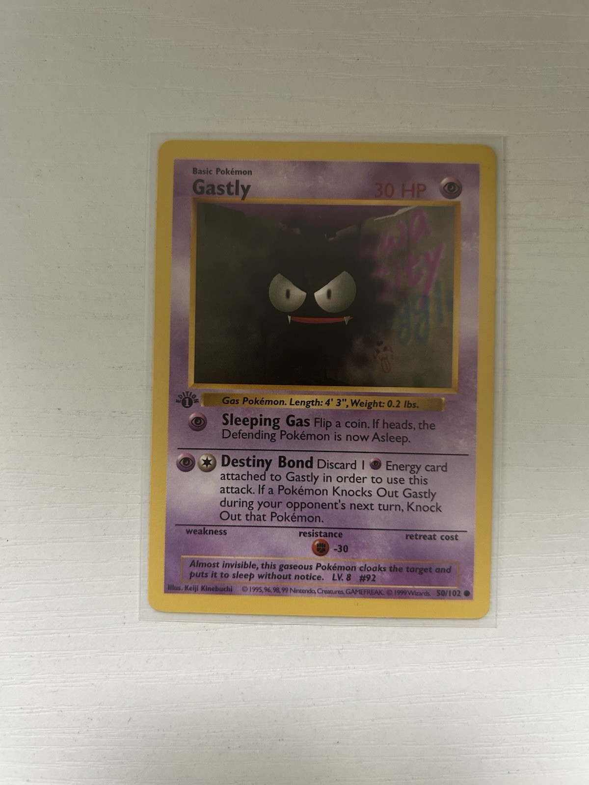 Gastly 1999 Pokemon Game #50 1st Edition Price Guide - Sports Card