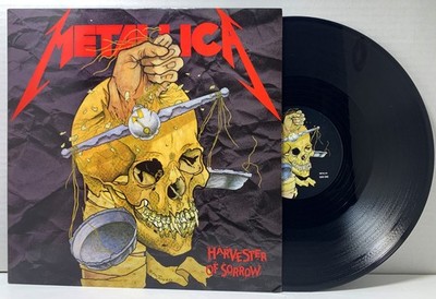 Maxi Single Metallica Harvester Of Sorrow 12'' METAL 212 1988 Vinyl EXCELLENT A1U