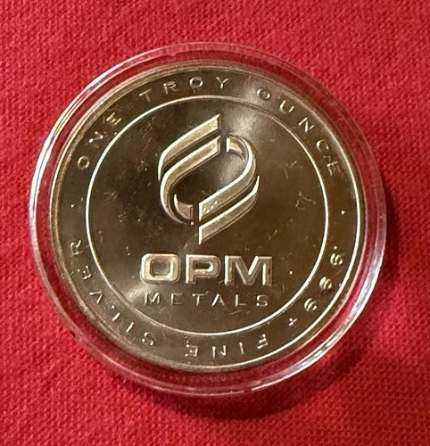 1oz Silver OPM Metals Round .999 Fine Silver
