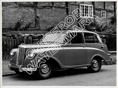 1952 Triumph Mayflower ORIGINAL Lot of 4 Factory Photos 8 X 10