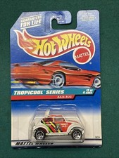 Hot Wheels 1998 Tropicool Series 2/4 Baja Bug #694 White Bug’N Taxi Volkswagen 