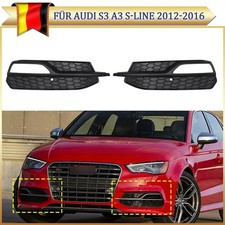 Für Audi A3 8V Sport 2013-2016 Gitter Blende Stoßstange Nebelscheinwerfer Vorne