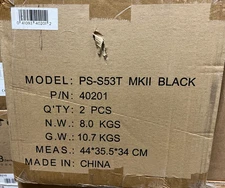 Sonance  PS-S53T MKII Professional Series Speaker 40201 Black (One Pair)