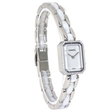 Chanel Premiere 15mm H2132 Quartz Watch Ceramic SS Diamond P.R.G.***** 197817