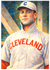 NAPOLEON LaJOIE * Cleveland Naps * BASEBALL * Novelty Art Card * ATC ACEO