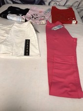 Girls, medium five piece bundle. 1 Skirt, 1 Jagger, 3 tops.