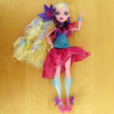 NEU Monster High Puppe Lagoona Blue von Monster Ball G3 unvollständig
