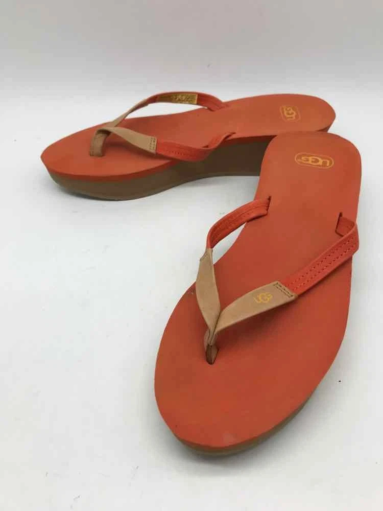 Sandali infradito UGG arancioni taglia 9 usati