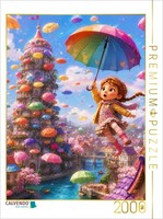Calvendo Puzzle Schirmchenwunderland | 2000 Teile Lege-GrößE 90 × 67 Cm Foto-Puz